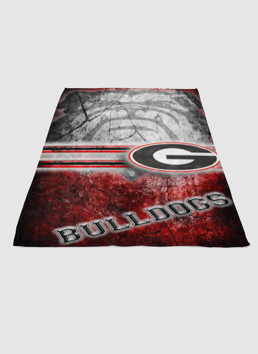 Georgia Bulldogs 2 soft fleece blanket