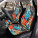 collage basketball slam dunk Car Seat Covers