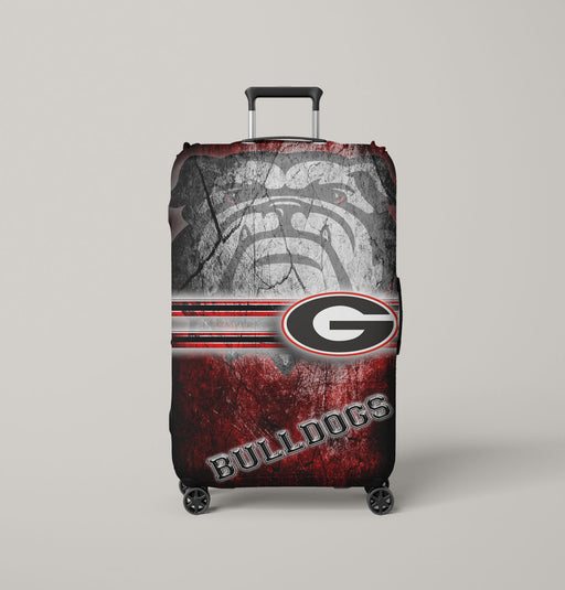 georgia bulldogs 2 Luggage Cover | suitcase