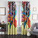 comic superman window curtains