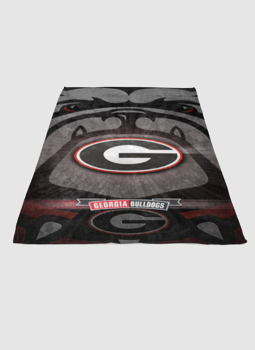 Georgia Bulldogs 3 soft fleece blanket