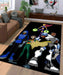 comic teen titans Living room carpet rugs