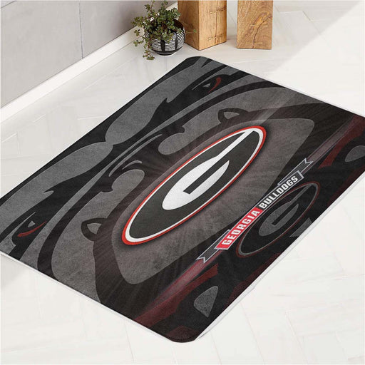 Georgia Bulldogs 3 bath rugs