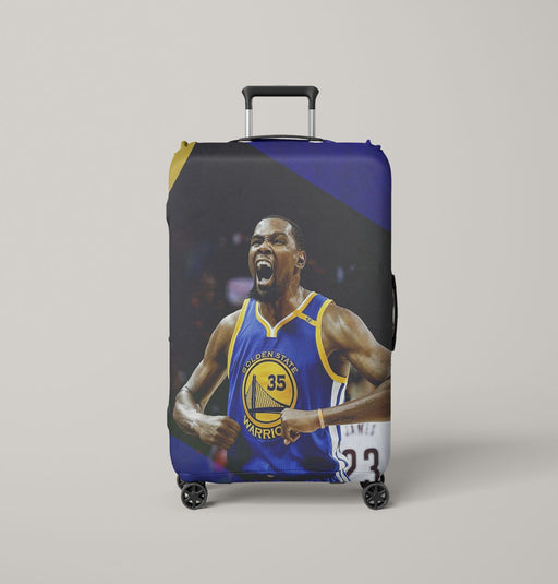 color of golden state warrior kevin durant Luggage Covers | Suitcase