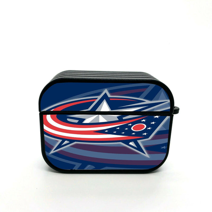 colombus blue jackets america logo airpod case