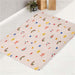 cute emoticon stuff pattern bath rugs