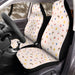 cute emoticon stuff pattern Car Seat Covers