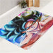 colorful son goku dragon ball bath rugs