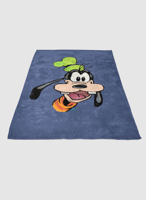 Goofy Disney soft fleece blanket