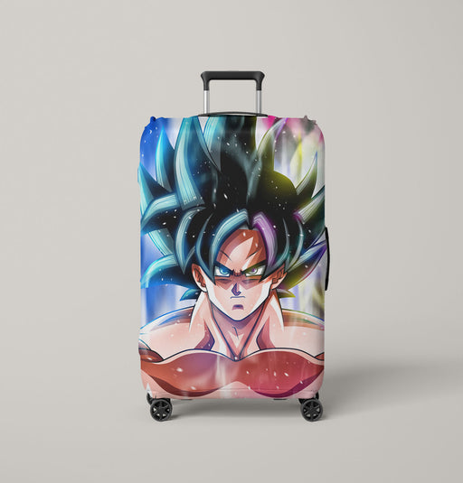 colorful son goku dragon ball Luggage Covers | Suitcase