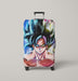 colorful son goku dragon ball Luggage Covers | Suitcase