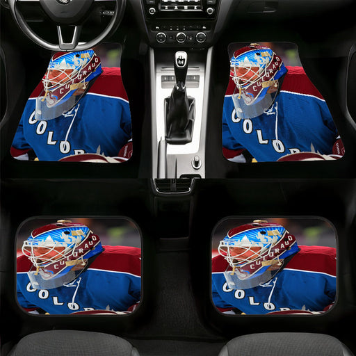color nhl jersey player Car floor mats Universal fit