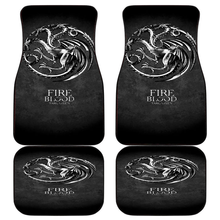 got targaryen Car floor mats Universal fit