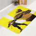 comic character iron fist bath rugs