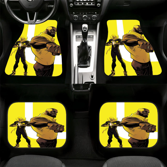 comic character iron fist Car floor mats Universal fit