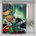 cool robin dc comics shower curtains