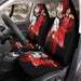 color smoke bulls nba basketball Car Seat Covers