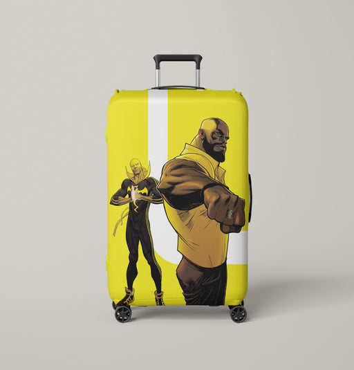 comic character iron fist Luggage Covers | Suitcase