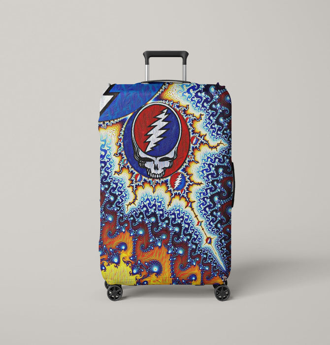 grateful dead 3 Luggage Cover | suitcase