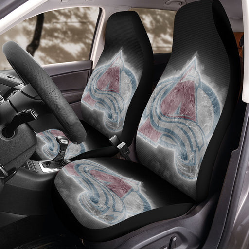 colorado avalanche iced nhl team Car Seat Covers