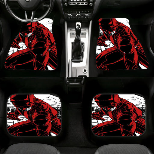 comic daredevil netflix marvel adaptation Car floor mats Universal fit