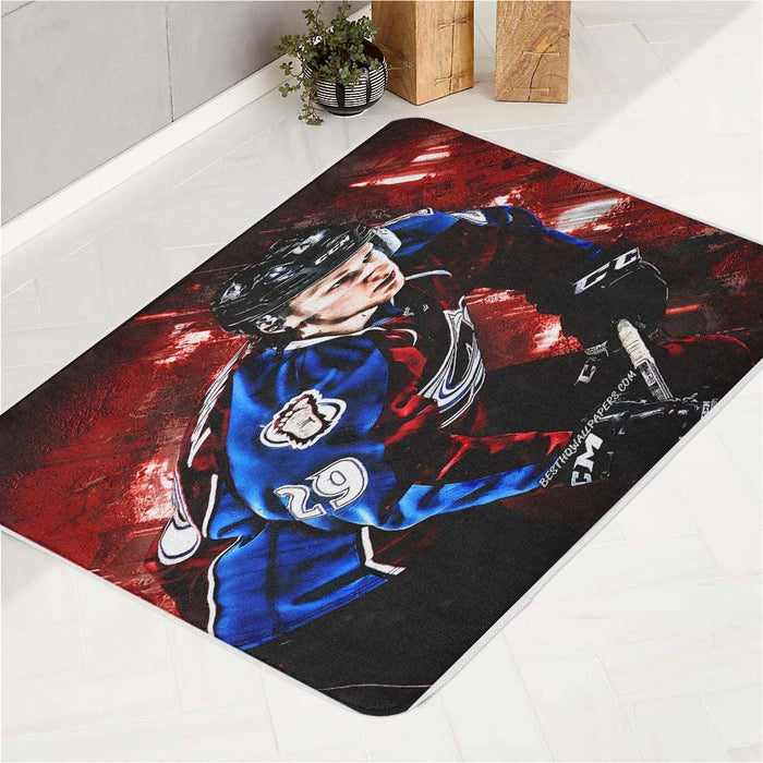 colorado avalanche mckinnon bath rugs