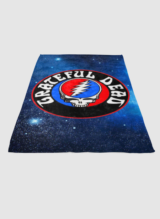 GRATEFUL DEAD AMERICA ROCK BAND soft fleece blanket