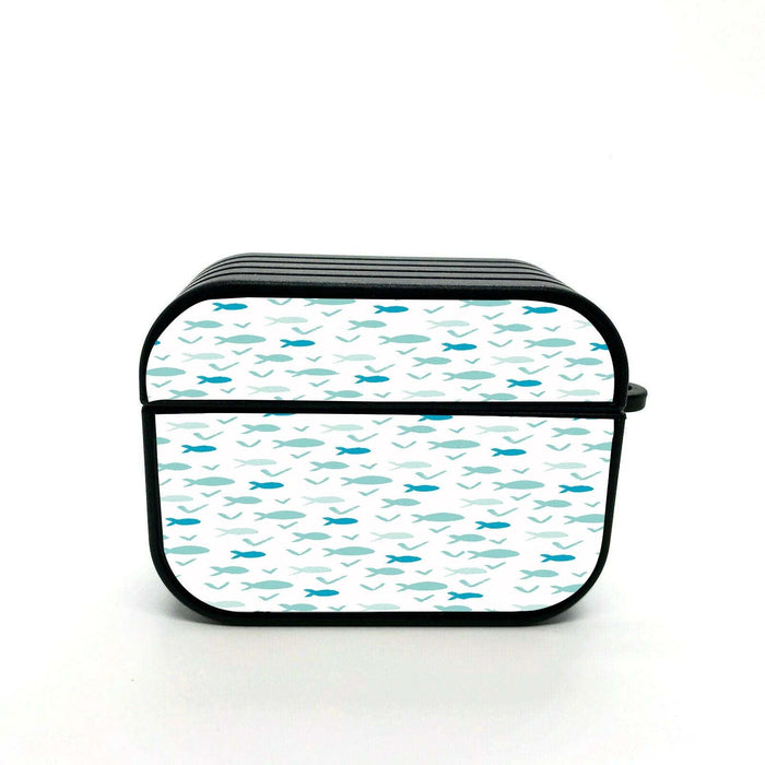 cute whale ocean blue airpods case