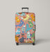 cutest monsters from pokemon Luggage Cover | suitcase