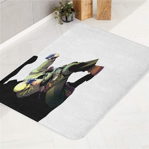 comic iron fist marvel bath rugs