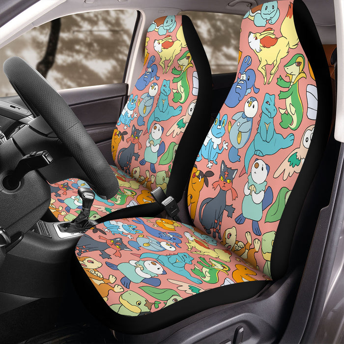 cutest monsters from pokemon Car Seat Covers