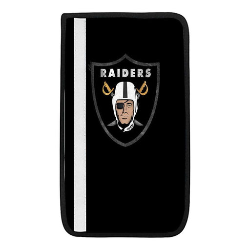 colored logo of oakland raiders Car seat belt cover