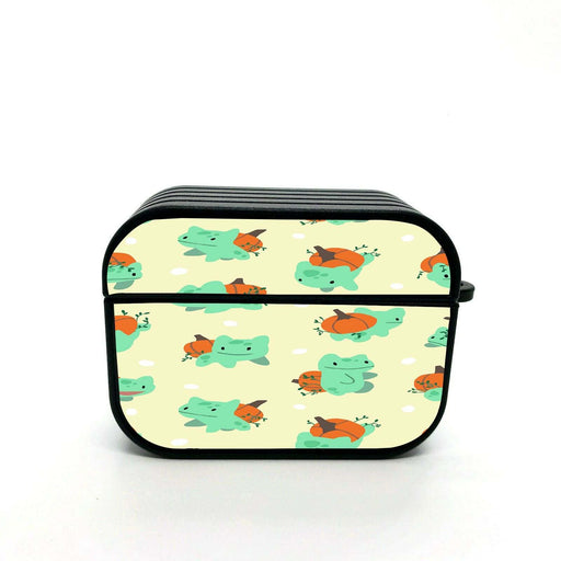 cyan species herbivora pokemon airpods case