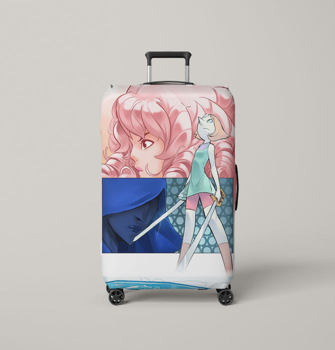 comic pearl cartoon network Luggage Covers | Suitcase