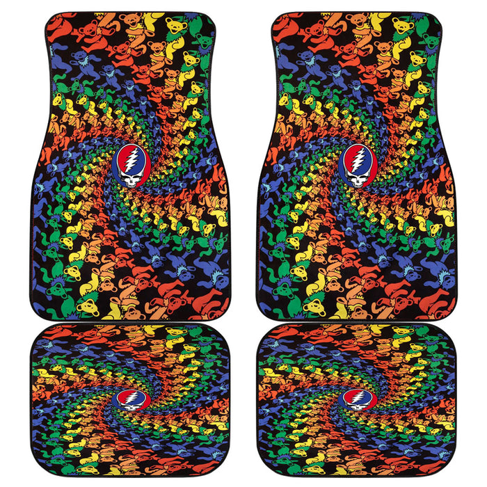 GRATEFUL DEAD DANCING BEARS Car floor mats Universal fit