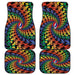 GRATEFUL DEAD DANCING BEARS Car floor mats Universal fit