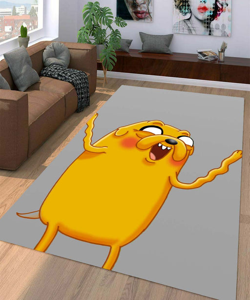 crazy face jack adventure time Living room carpet rugs