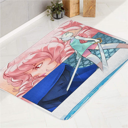 comic pearl cartoon network bath rugs