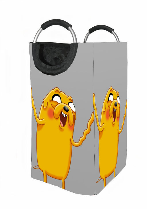 crazy face jack adventure time Laundry Hamper | Laundry Basket