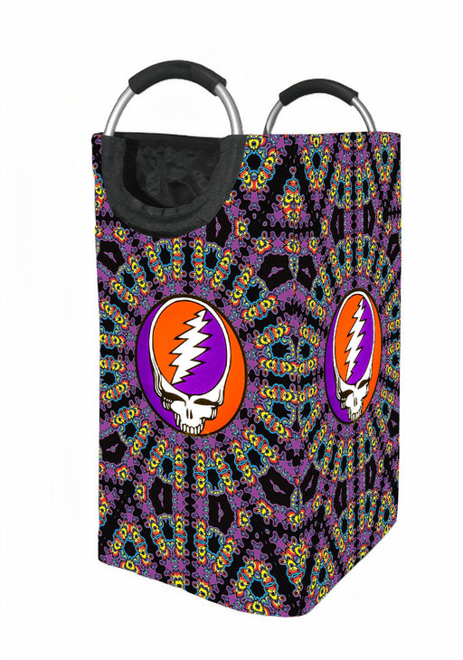 grateful dead purple logo Laundry Hamper | Laundry Basket