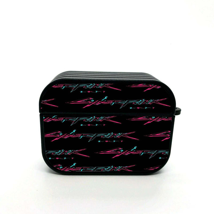 cyberpunk 2077 video game pattern airpods case