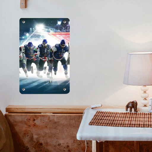 come as one nhl Poster Metal print wall art