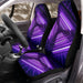 cyberpunk triangle neon space Car Seat Covers