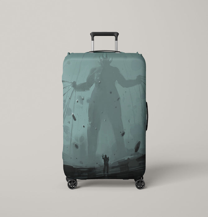 concept death stranding shadow Luggage Covers | Suitcase