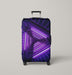 cyberpunk triangle neon space Luggage Cover | suitcase