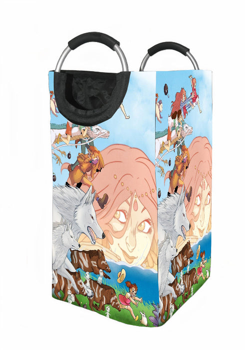 crossover spirited away and ghibli Laundry Hamper | Laundry Basket