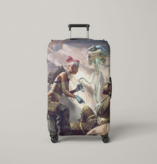 concept of apex with character Luggage Covers | Suitcase