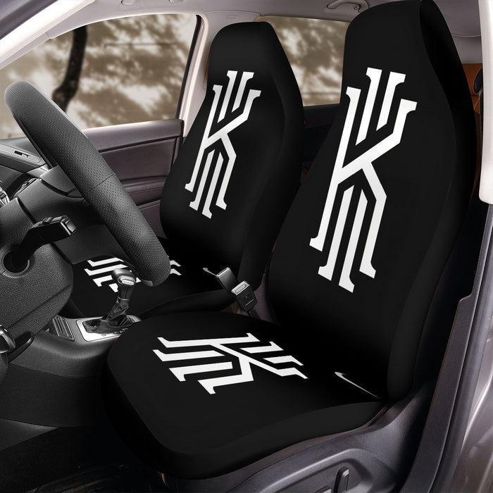 cool kyrie irving logo Car Seat Covers