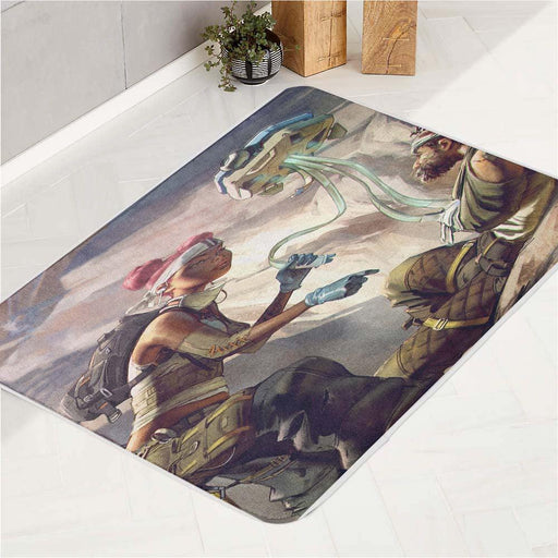 concept of apex with character bath rugs