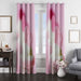 cup cake pink sweet window curtains